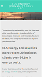 Mobile Screenshot of clsenergy.com